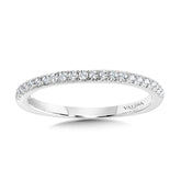 Straight Diamond Wedding Band
